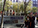 Concentración en Conde de Peñalver