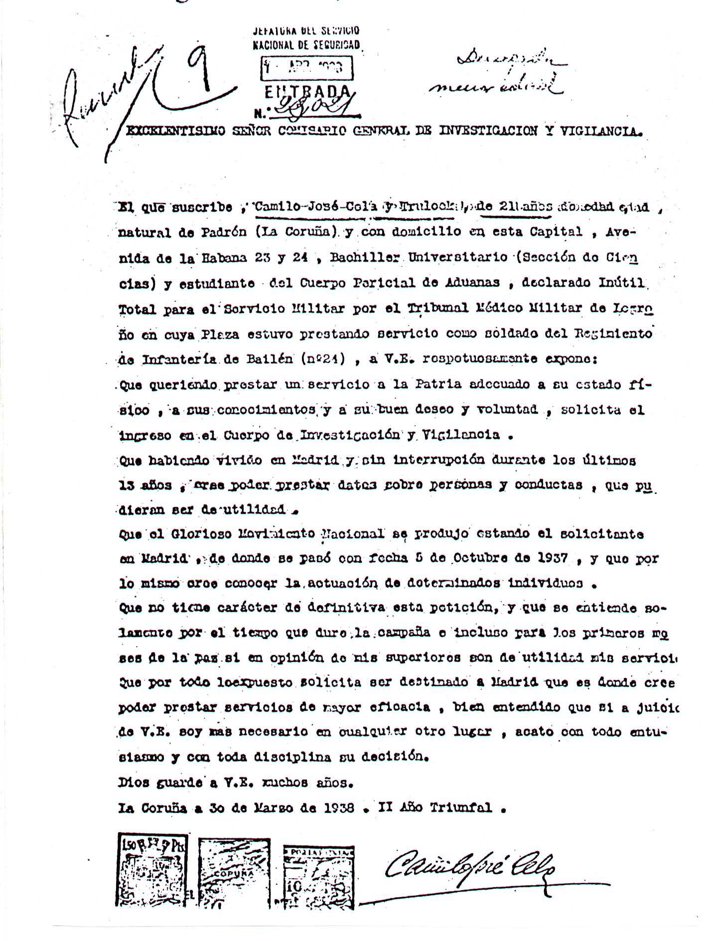 FORMULARIO DE CELA
